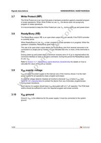 NAND08GW3D2AN6E Datasheet Page 14