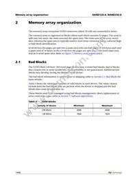 NAND128W3AABN6F TR Datasheet Page 15