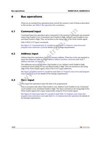 NAND128W3AABN6F TR Datasheet Page 19