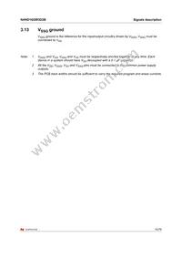 NAND16GW3D2BN6E Datasheet Page 15