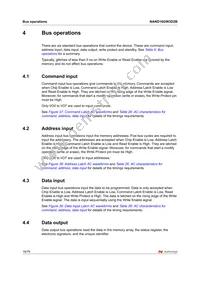 NAND16GW3D2BN6E Datasheet Page 16