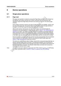 NAND16GW3D2BN6E Datasheet Page 19