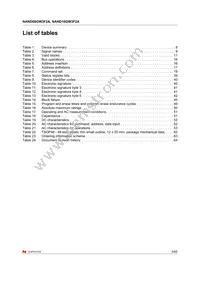 NAND16GW3F2AN6E Datasheet Page 5