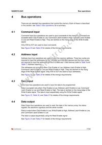 NAND512W3A2CZA6E Datasheet Page 17