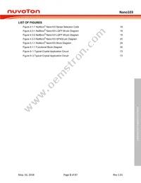 NANO103SD3AN Datasheet Page 5