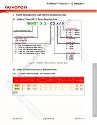 NANO112VC2AN Datasheet Page 23