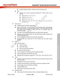 NANO120KE3BN Datasheet Page 11