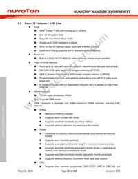 NANO120KE3BN Datasheet Page 16