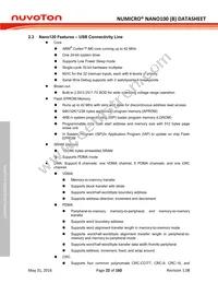 NANO120KE3BN Datasheet Page 22