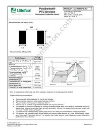 NANOSMD270LR-2 Datasheet Page 2