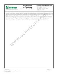 NANOSMDC050F/13.2-2 Datasheet Page 2