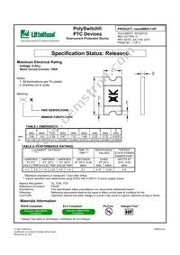 NANOSMDC110F-2 Datasheet Cover