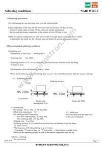 NAR131SH-F Datasheet Page 7