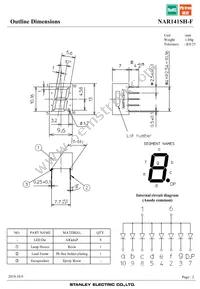 NAR141SH-F Datasheet Page 2