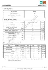 NAR141SH-F Datasheet Page 3