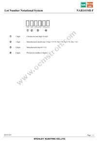 NAR141SH-F Datasheet Page 11