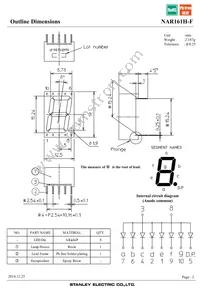 NAR161H-F Datasheet Page 2