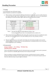 NAR161H-F Datasheet Page 8