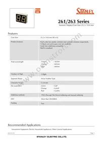 NAR261B Datasheet Cover