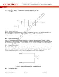 NAU8214YG Datasheet Page 20