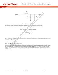 NAU8214YG Datasheet Page 22