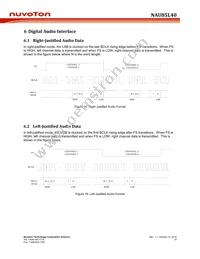 NAU85L40YG Datasheet Page 15