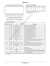 NB3L853141DTG Datasheet Page 2