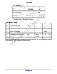 NB3L8533DTR2G Datasheet Page 3