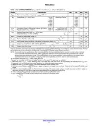 NB3L8533DTR2G Datasheet Page 5