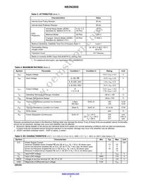 NB3N200SDG Datasheet Page 3