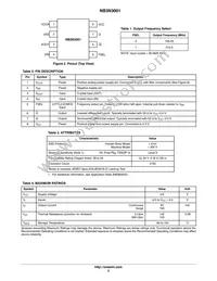 NB3N3001DTR2G Datasheet Page 2
