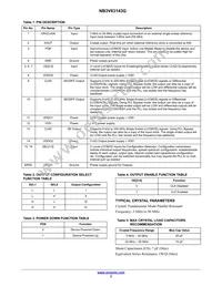 NB3V63143G00MNR2G Datasheet Page 3