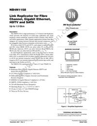 NB4N1158DTR2G Datasheet Cover