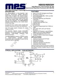 NB650HGL-P Datasheet Cover