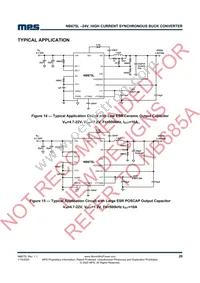 NB675LGL-Z Datasheet Page 20