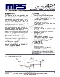 NB679AGD-P Datasheet Cover