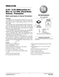 NB6L572MMNR4G Datasheet Cover