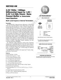 NB7HQ14MMNG Datasheet Cover