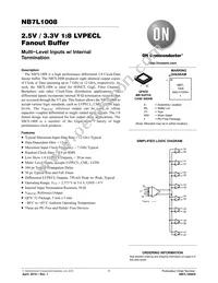 NB7L1008MNTXG Datasheet Cover