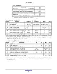 NBA3N5573MNTXG Datasheet Page 3