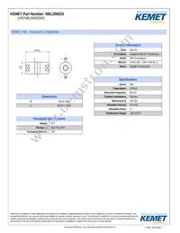 NBL20602S Datasheet Cover