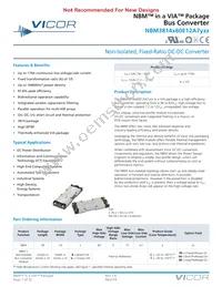 NBM3814V60E12A7T00 Datasheet Cover