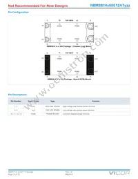 NBM3814V60E12A7T00 Datasheet Page 3