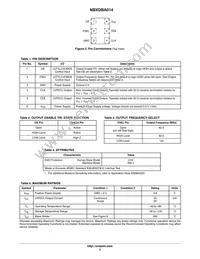 NBXDBA014LN1TAG Datasheet Page 2