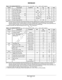 NBXSBA025LN1TAG Datasheet Page 3