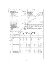 NC7S00M5 Datasheet Page 2