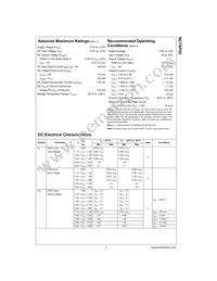 NC7SP02L6X Datasheet Page 4