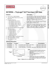 NC7SP08FHX Datasheet Page 2