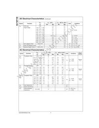 NC7SP158L6X Datasheet Page 4