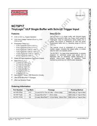 NC7SP17FHX Datasheet Page 2